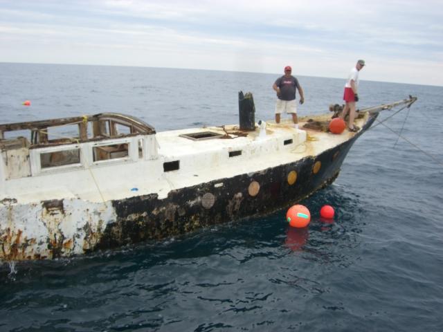 The S/V Hardrock Sinks